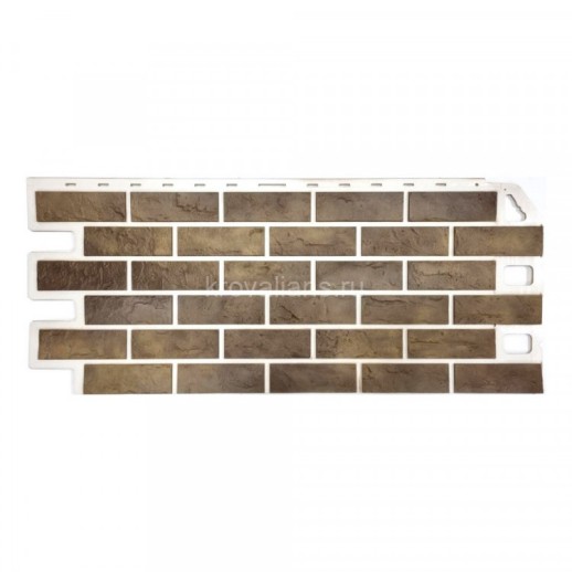 Панель Кирпич Рустикальный - 1,130 х 0,470м цвет 02