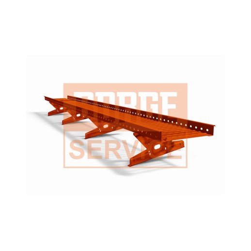 Мостик переходной BORGE 3 м, для фальцевой кровли, RAL 7004