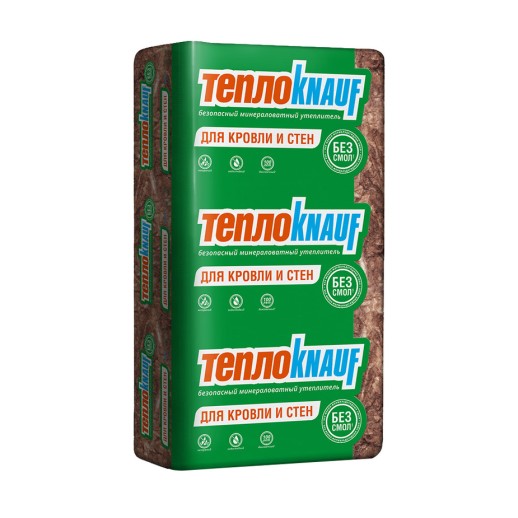 Утеплитель ТеплоKnauf Коттедж 100х610х1230 - 8 шт/уп - 0,6 м3