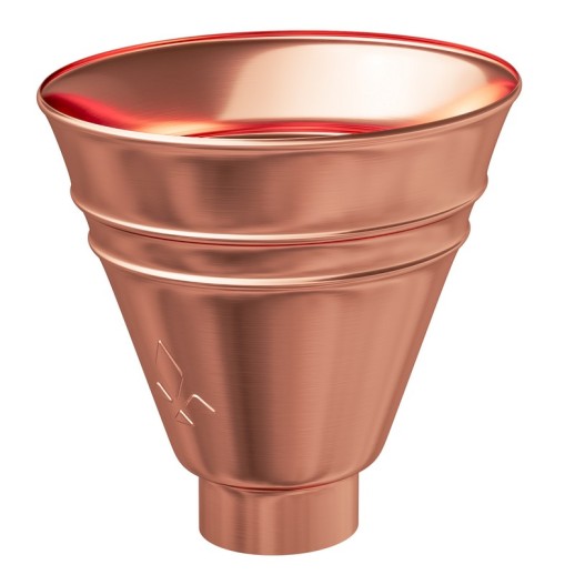 AS CU 150/100 Воронка водосборная круглая Медь