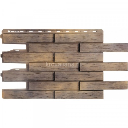 Панель Ригель Немецкий (03) (0,930м х 0,510 м х 0,033м) 5,60 кв.м/уп. Альта Профиль 16шт/уп