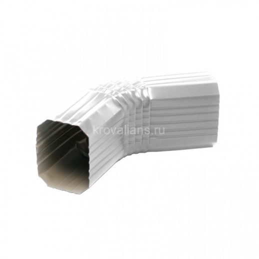 Vortex 127/102 Колено прямоугольное PE RAL 9003