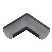 Угол желоба МЕТАЛЛ ПРОФИЛЬ ПРОЕКТ D185 Ral 7024