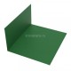 Примыкание к стене 115х115 L=2м РЕ RAL 6005 (Фартук S4 new) /1 шт/