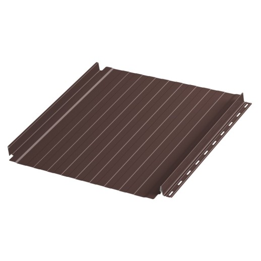 Фальц Силуэт-8 AQUACLICK PE 0,5 мм Zn140 RAL8017