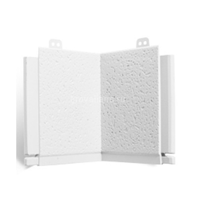 Доборный элемент угловой к откосу БЕЛЫЙ  (160х190)