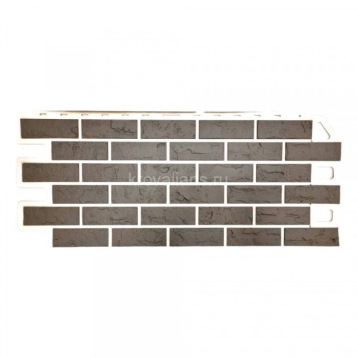 Панель Кирпич Рустикальный - 1,130 х 0,470м цвет 04