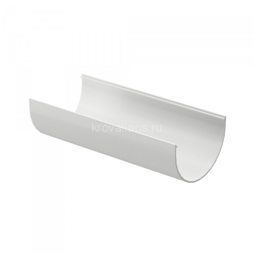 Docke STANDART Желоб водосточный 3 м Белый 10 шт./уп.