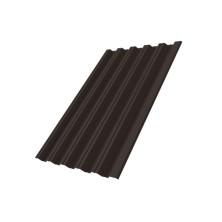 Профнастил HC35R 0,5 Satin RR 32 темно-коричневый DRIP