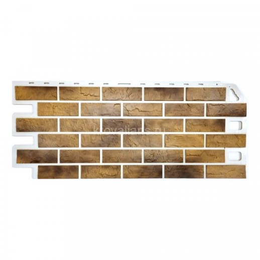 Панель Кирпич Рустикальный - 1,130 х 0,470м цвет 05