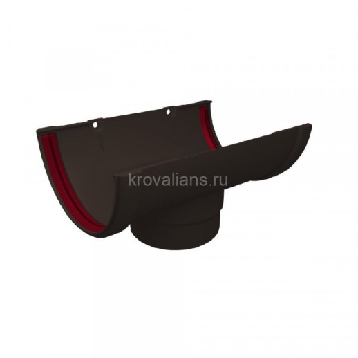 GL Standart 120/87 Воронка ПВХ Grand Line коричневая (RR 32) (20 шт./уп.)