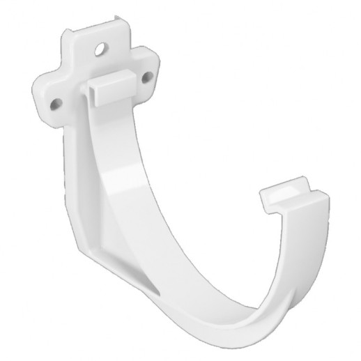 GL Rohrfit 120/80 Кронштейн желоба, белый RAL 9003