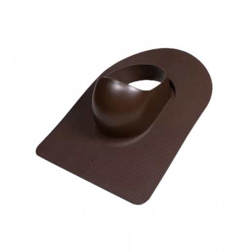 Gervent (Гервент) Проходной элемент, кровли битумные и гибкие черепицы под монтаж, (коричневый) RAL 8017 Static