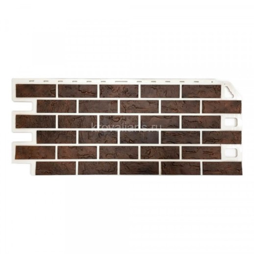 Панель Кирпич Рустикальный - 1,130 х 0,470м цвет 06