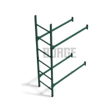 Лестница фасадная нижняя секция комплект Borge (Борге) 1,8 м (ral 6005)