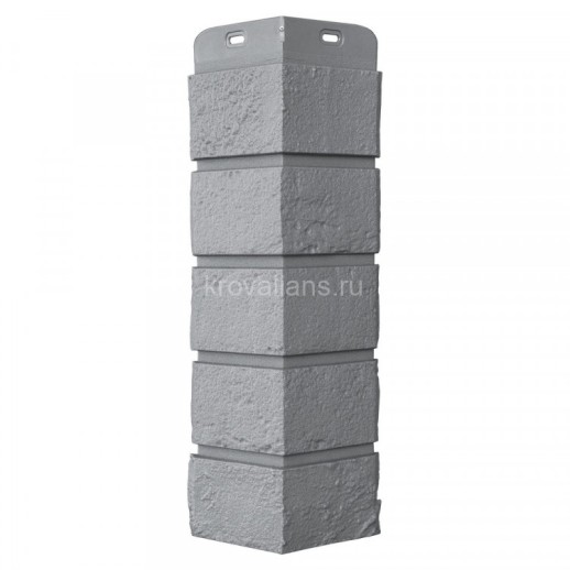 Угол Grand Line Состаренный кирпич Classic серый (0,390*0,120) 12шт/уп