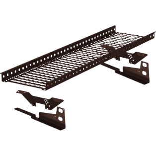 Мостик переходной BORGE 1,5 м, серо-коричневый (RR 32) для композитной кровли