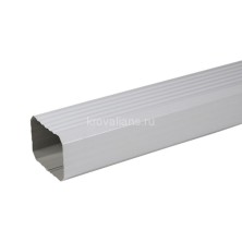 МП GS Труба водосточная D90x3000, RAL 9010, белый