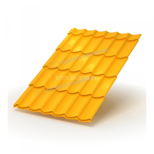 Металлочерепица МеталлПрофиль Ламонтерра-XL NormanMP (Полиэстер-01-2004-0.5) /1 кв.м./