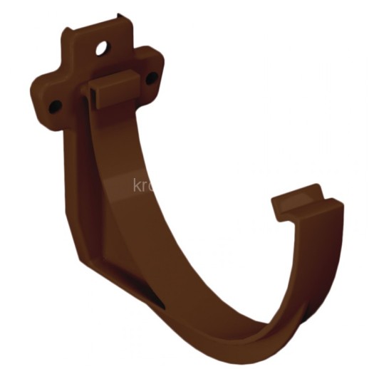 GL Rohrfit 120/80 Кронштейн желоба, коричневый RAL 8017