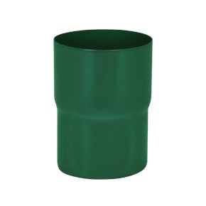 Соединитель трубы AquaSystem (Аквасистем) Pu 125/90 ral 6005 1 шт