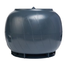 Gervent (Гервент) Вентиляционный дефлектор, 160 мм, (серый графит) RAL 7024 Static