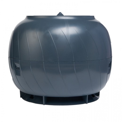 Gervent Вент. дефлектор, 160 мм, серый графит RAL 7024 Static