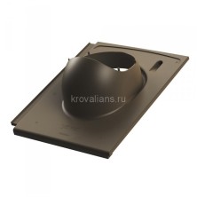 Vilpe EVO 2К проходной элемент для черепичной кровли коричневый