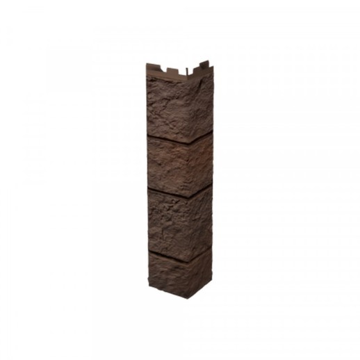 ТехноНИКОЛЬ, Угол наружный, Песчаник, Темно-коричневый 4шт/упак