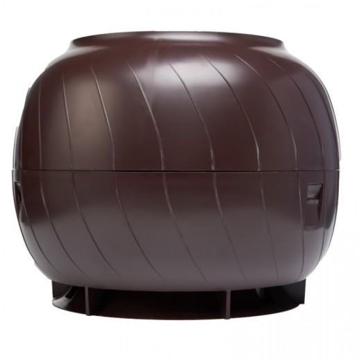 Gervent Вент. дефлектор, 160 мм, коричневый RAL 8017 Static