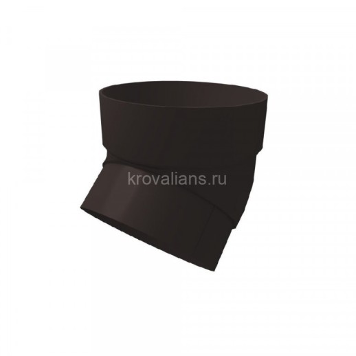 GL Standart 120/87 Колено трубы 45 град. ПВХ Grand Line коричневое (RR 32) (24 шт./уп.)