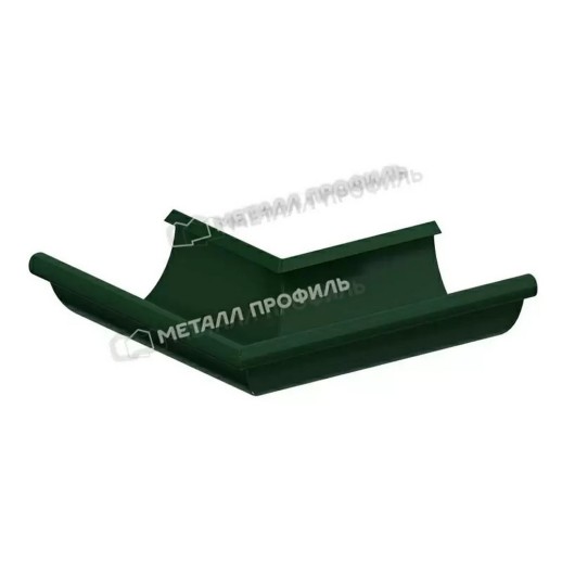 МП 125/100 Foramina PUR Угол желоба наружный RAL 6005, зеленый 8шт/упак