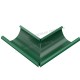 Угол желоба наружный МЕТАЛЛ ПРОФИЛЬ Foramina PUR 125/100 RAL 6005, зеленый