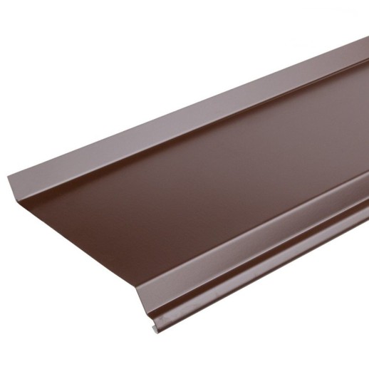 Отлив Альта Профиль ПВХ (3000 х 50 мм) коричневый