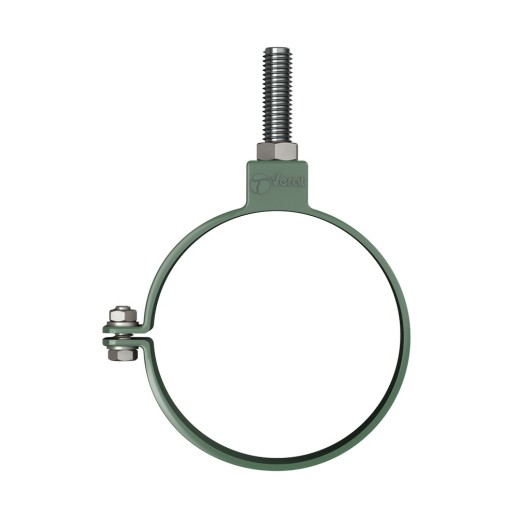 VERAT 125/82 Хомут трубы универсальный L=140мм, зеленый 10 шт/упак