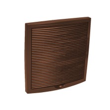 Наружная вентиляционная решетка 150х150 Vilpe (Вилпе) Шоколадный 1 шт