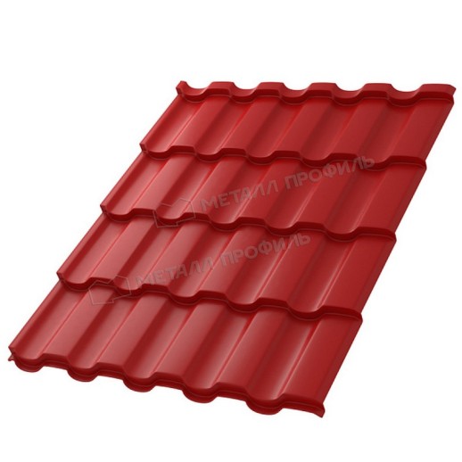 Металлочерепица МеталлПрофиль Монтекристо-M NormanMP (Полиэстер-01-3020-0.5) /1 кв.м./
