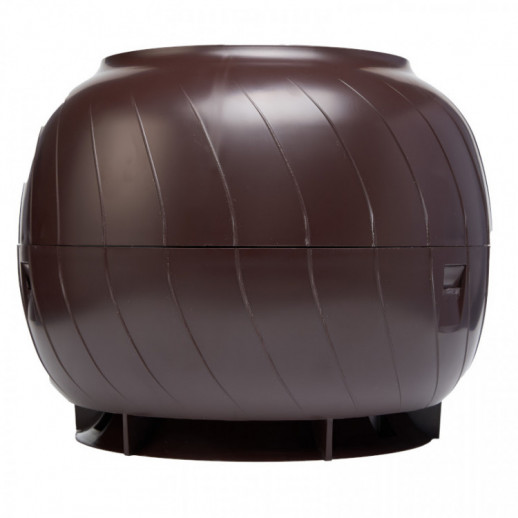 Gervent (Гервент) Вентиляционный дефлектор, 160 мм, (темно-коричневый) RAL 8019 Static