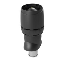 Vilpe FLOW XL- 200/ИЗ/700 вент. выход с колпаком черный