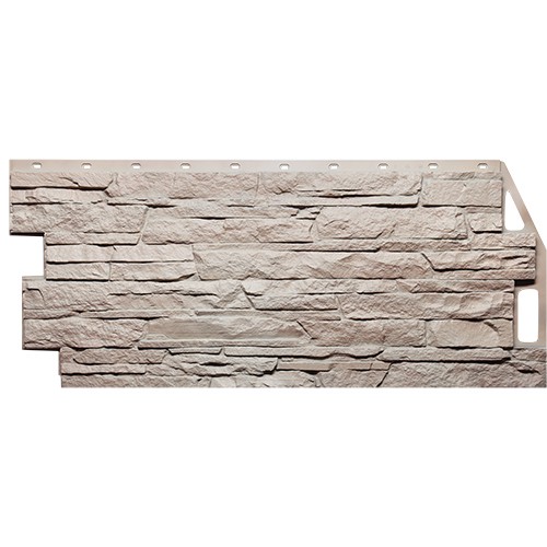FineBer Фасадная панель Скала Бежевый 1094х460мм, 10шт/уп
