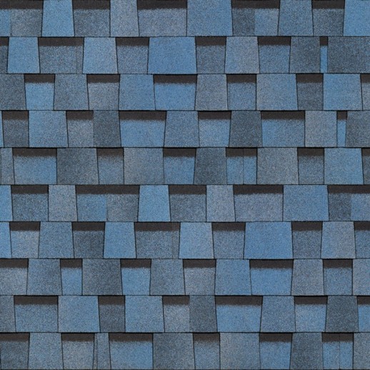 Ламинированная черепица Docke PIE LUX DRAGON Голубика 2,38м2/уп