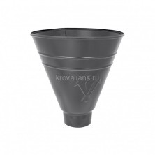 AS PU MATT 150/100 Воронка водосборная круглая, 1 шт/уп., RR-23 Matt