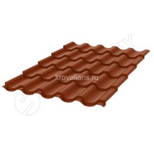 Металлочерепица Garda Stynergy (Стинержи) (Стальной Кашемир Matt-8004-0.5) /1 кв.м./
