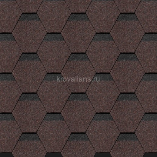 Гибкая черепица Docke Pie (Деке Пай) Premium Цюрих (Ежевика) /1 кв.м/