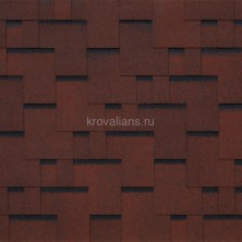 Гибкая черепица Tegola San Remo Rosso 402 2.86м2 56шт/пал
