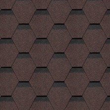 Гибкая черепица Docke PIE PREMIUM ШЕФФИЛД Корица, 3м2 /цена указана за 1 кв.м/