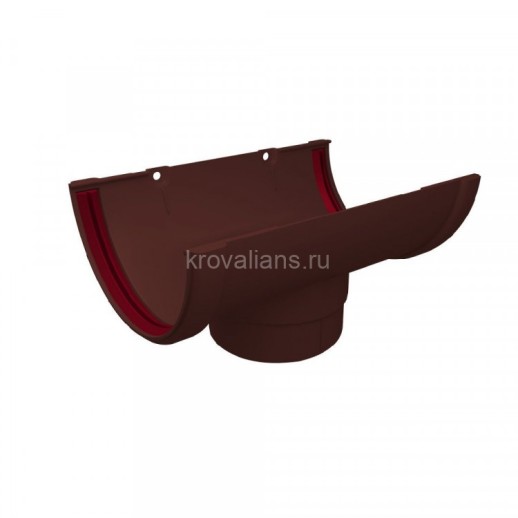 GL Дизайн 135/87 Воронка 135 ПВХ Grand Line шоколадный (RAL 8017)