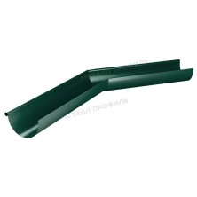 МП 150/100 Foramina PUR Угол желоба наружный 135 RAL 6005, зеленый