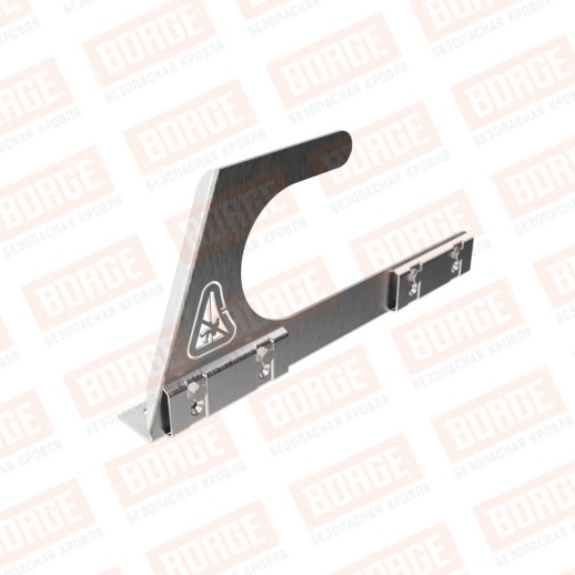 Крюк безопасности BORGE, для фальцевой кровли, цинк