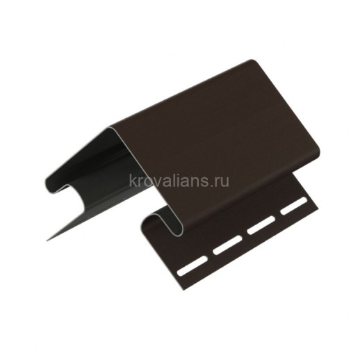 Docke LUX Сайдинг Брус D6S, 300х3600 мм (1,1 м2) Графит, 16шт/уп